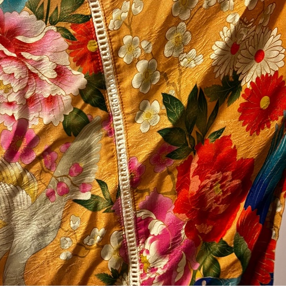 Spell and the Gypsy Collective Delilah Patchwork Short Kimono boho festival OS - Picture 10 of 16